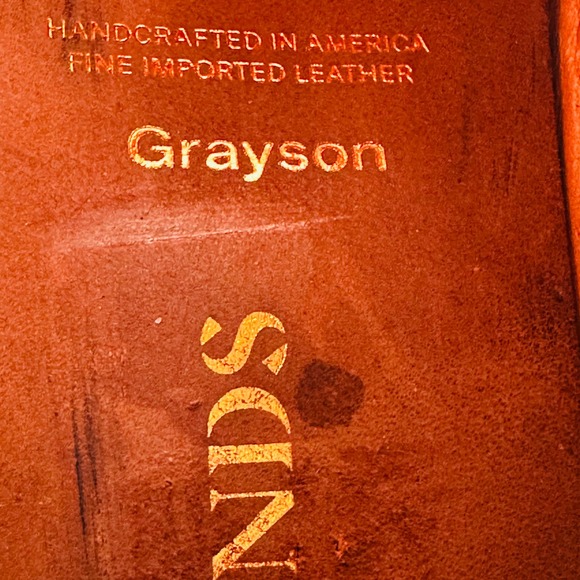 Allen Edmonds Grayson Tassel Loafers Burgundy Leather‎ Men's Dress Shoes Size 10 - Picture 9 of 9